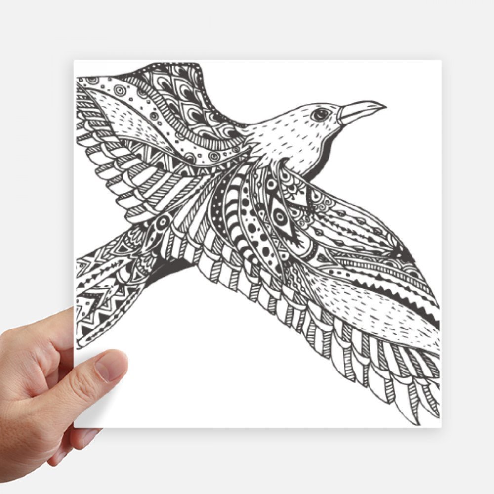 Sticker mural oiseaux DIYthinker pour personnaliser valise et ordinateur portable
