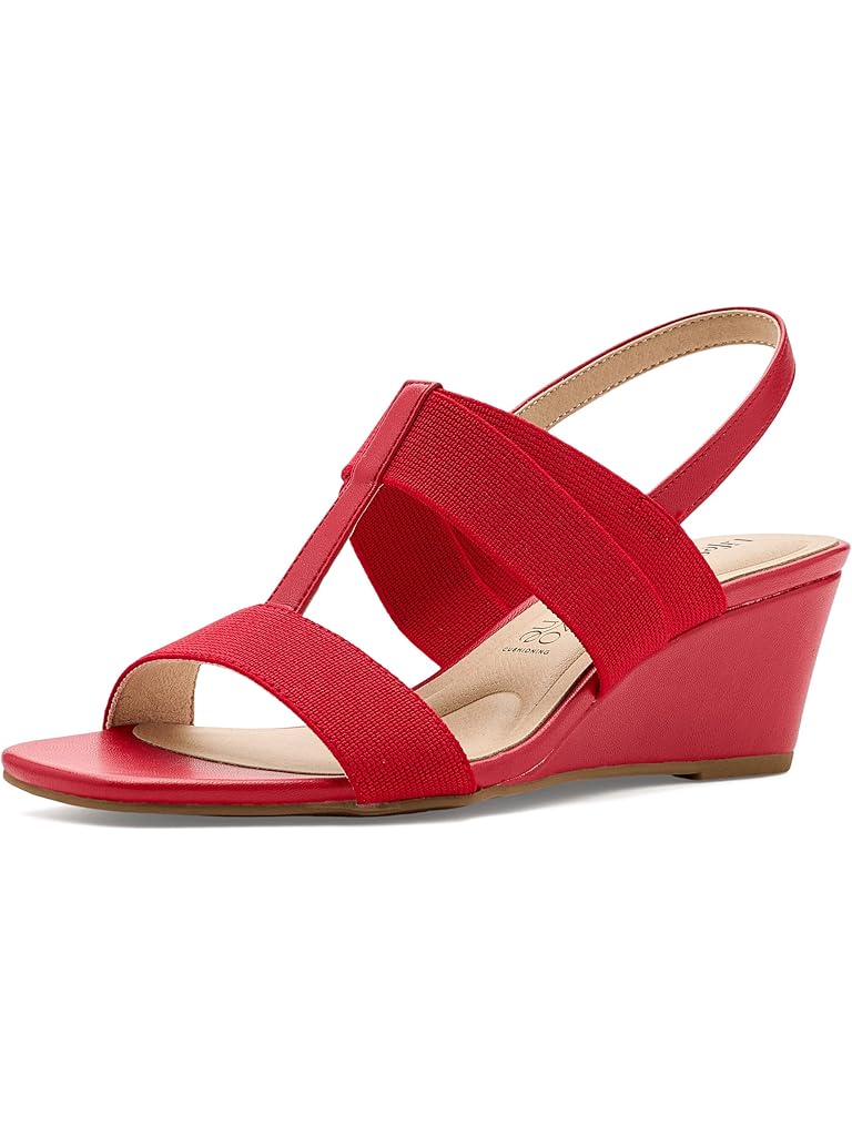 Red LifeStride Sweet Slingback Sandals