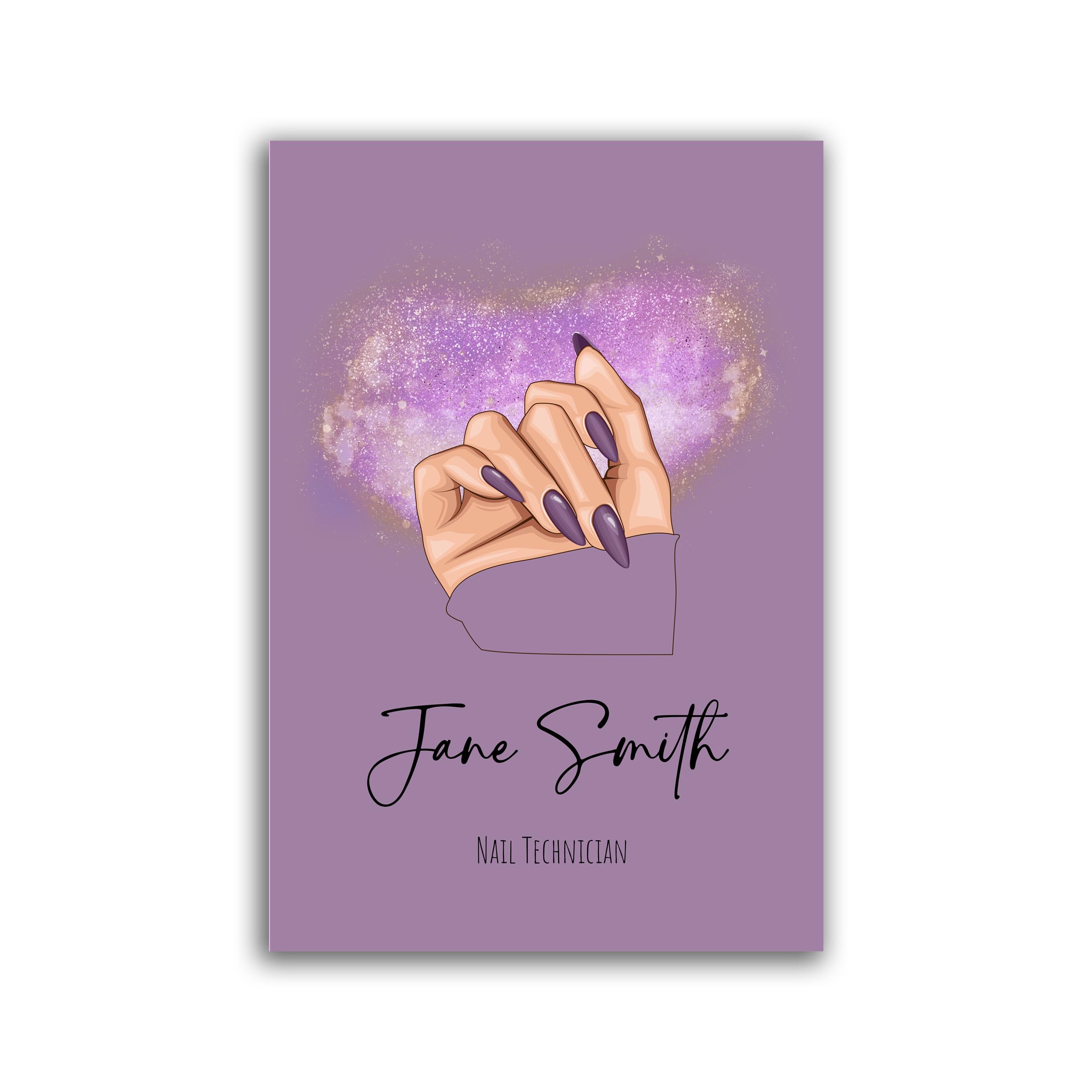 Customise me - Woman's Nail Technician Beauty sign personalised plaques - Nail Technician Home Beauty Salon Accessories center