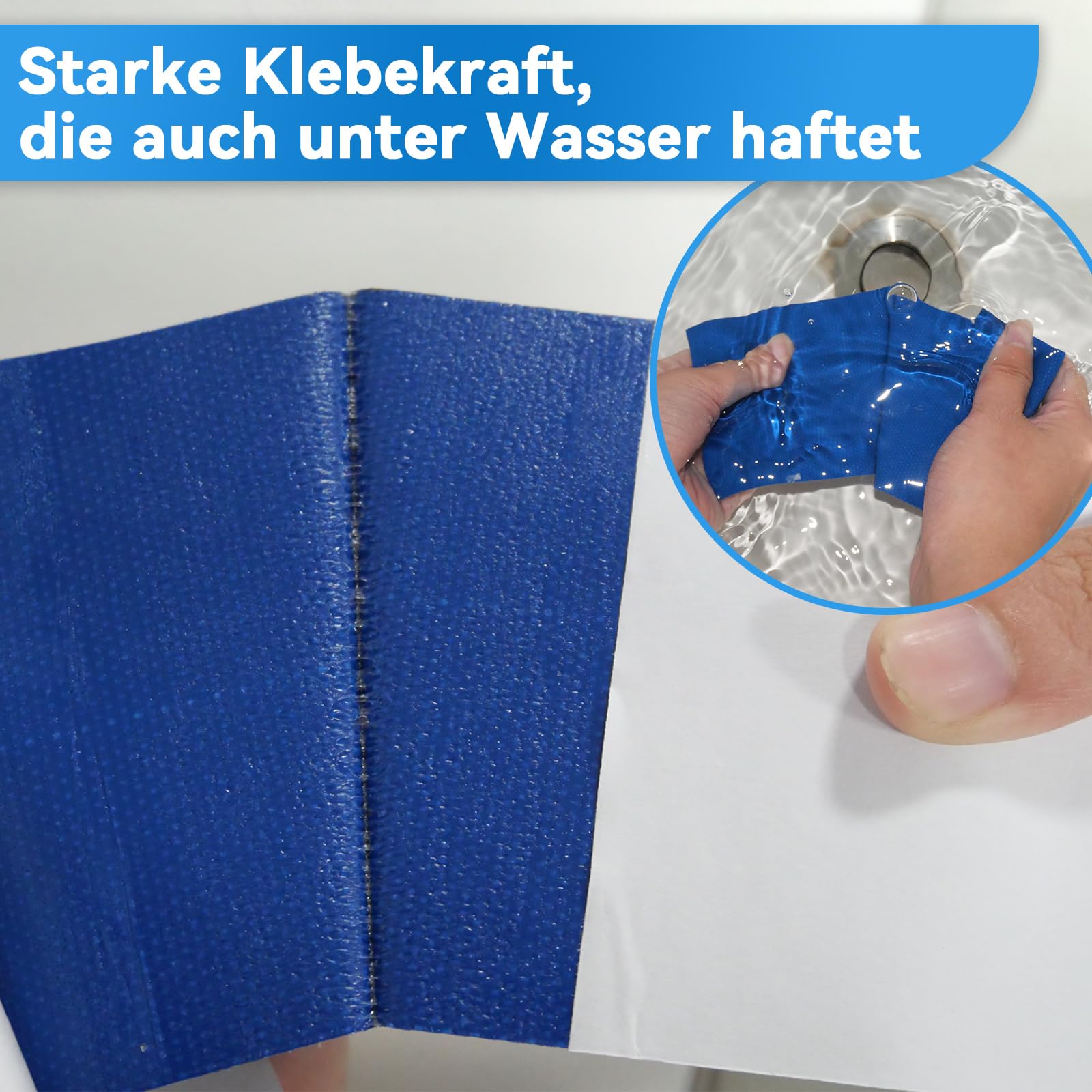 SZXMDKH - Kit di nastro per riparazione tende, 5 pezzi, nastro impermeabile, kit di riparazione per letti ad aria trasparenti, toppe per riparazione forature per tende, tende da sole, giacche