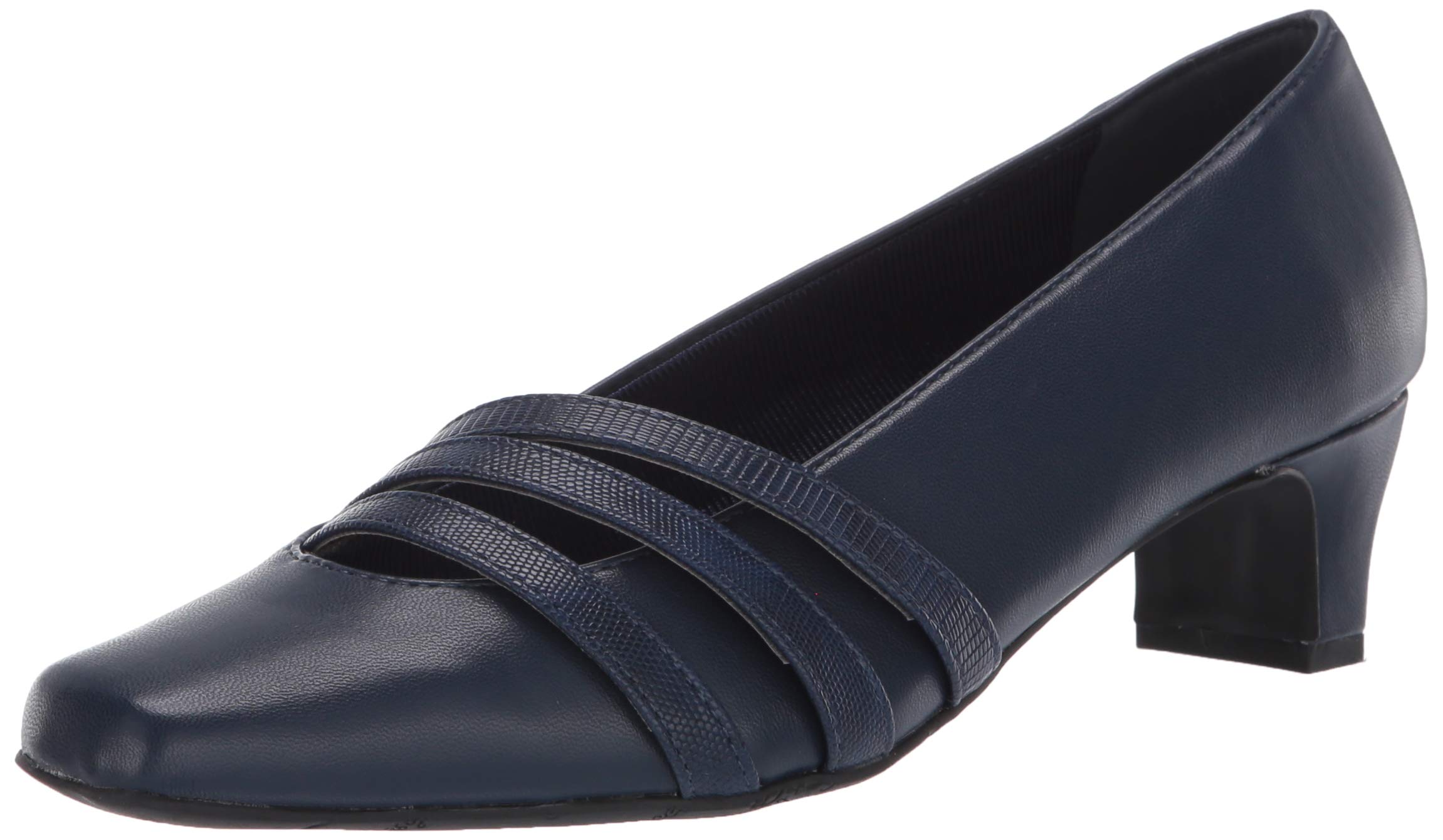 Easy Street Women's Entice Pump, Navy, 6.5 UK