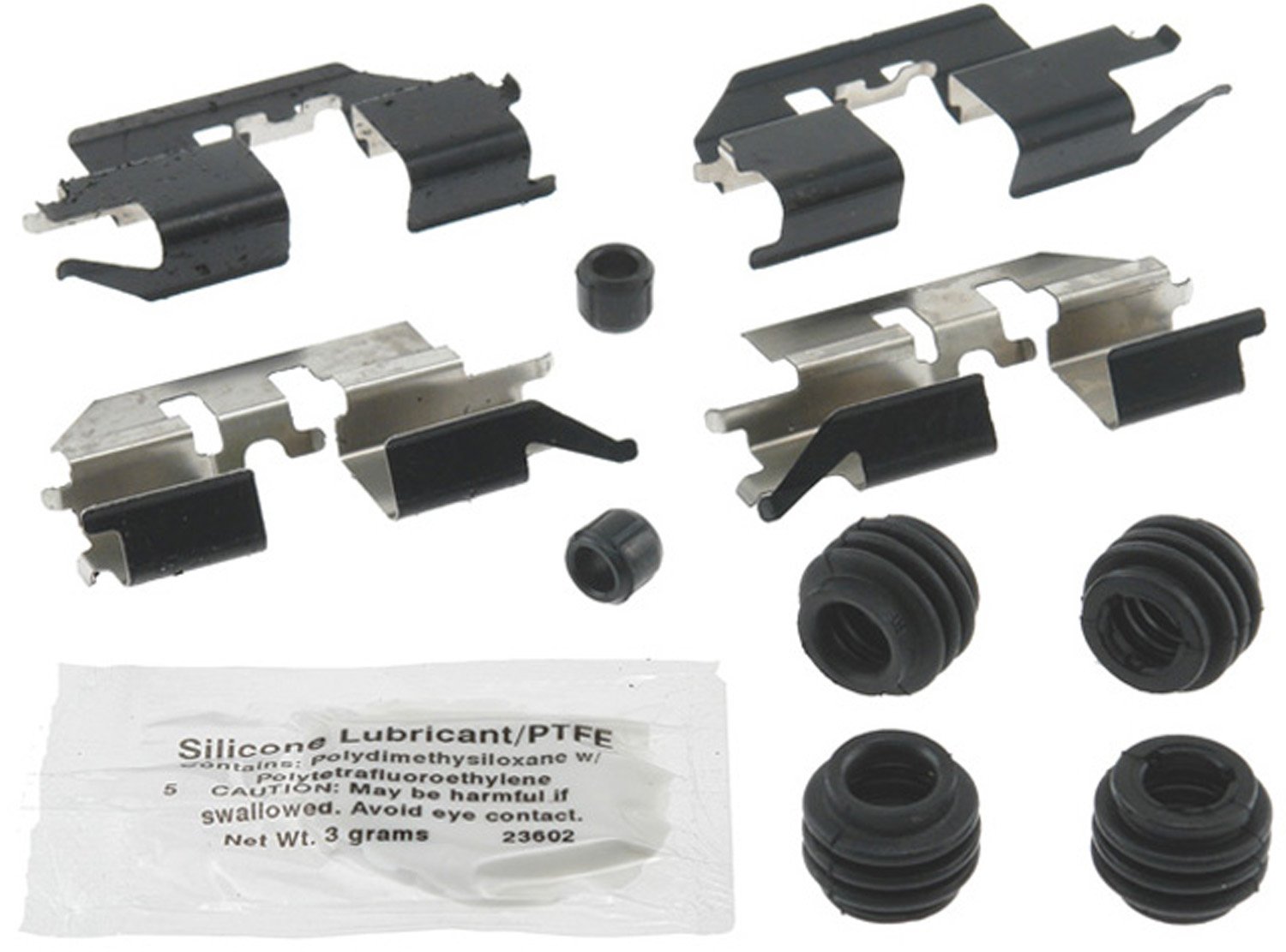 ACDelco Professional 18K1819X Rear Disc Brake Caliper Hardware Kit with Clips, Seals, Bushings, and Lubricant