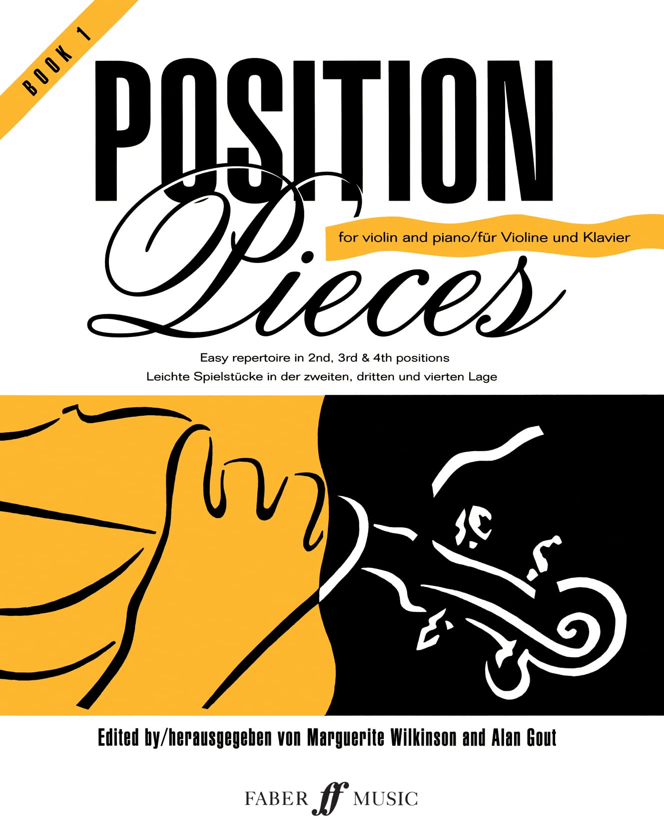 Position pieces Book 1: For violin and piano : easy repertoire in 2nd, 3rd and 4th positions