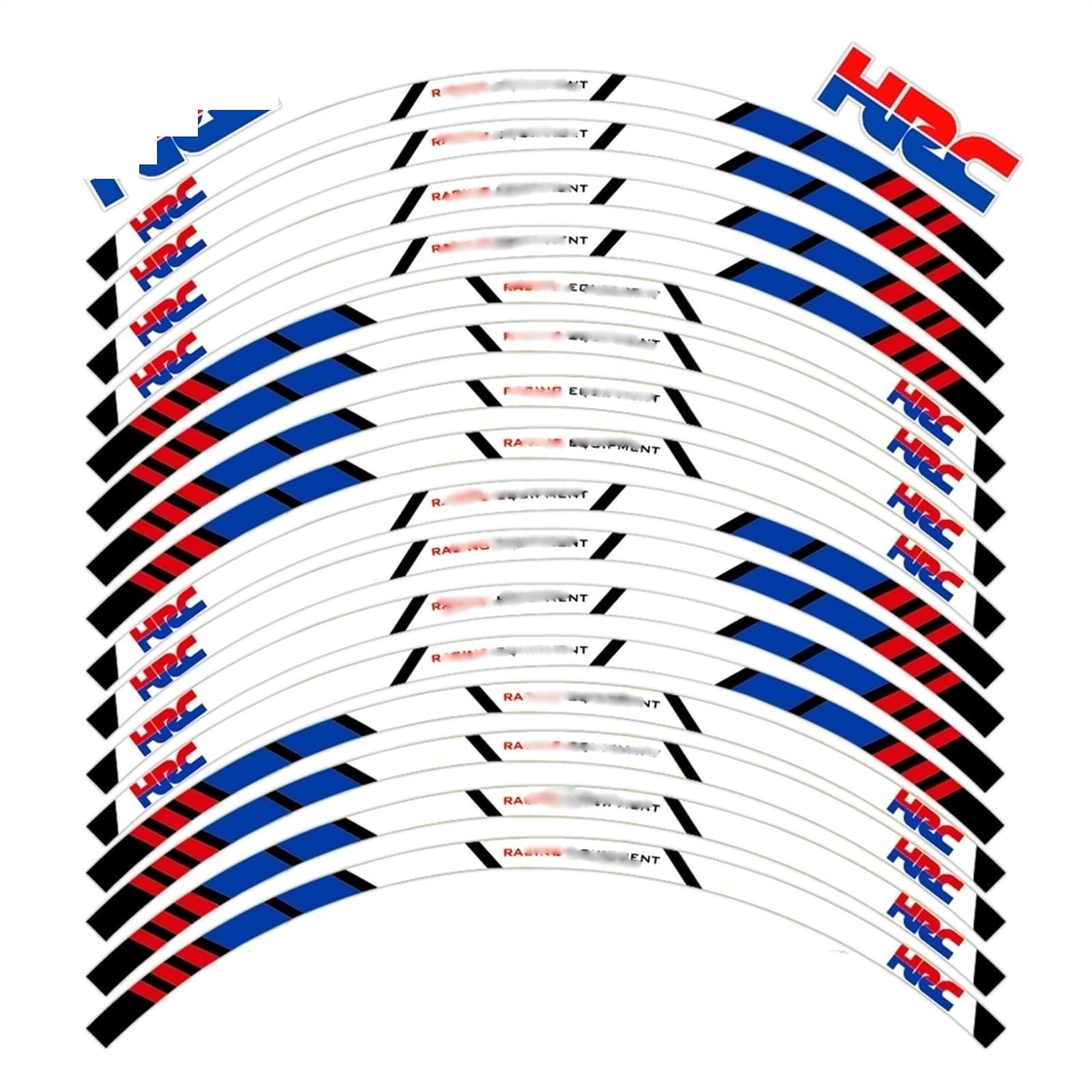 Motorcycle Decal Decorative Stripe for CBR300R for CBR250R CBR250R for HRC for CBR600/ for 1000RR for CBR650R CBR650R CBR500R CBR300R(A-1)