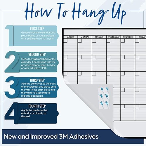 Miniatura 6 de Planificador de pared de borrado en seco