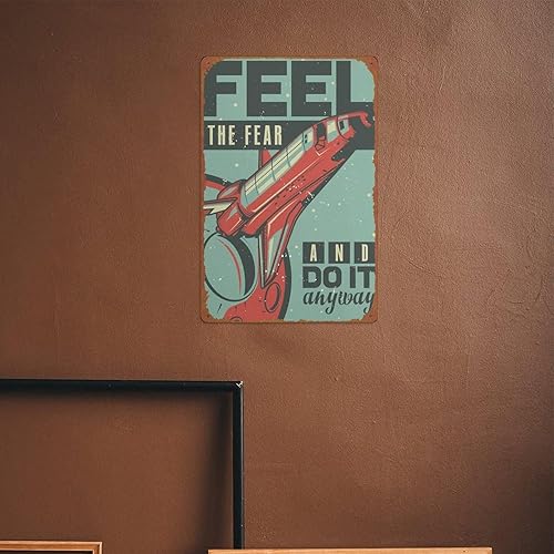 Miniatura 6 de Póster de propaganda espacial de metal de estaño, decoración de pared retro para el hogar, calle, puerta, bares, club