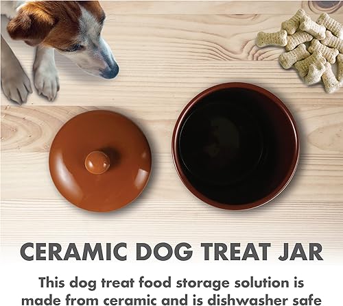 Miniatura 3 de Star Wars for Pets Chewbacca Wookiee - Tarro de galletas para perros  Tarro de cerámica Chewbacca para perros con tapa, apto para lavavajillas