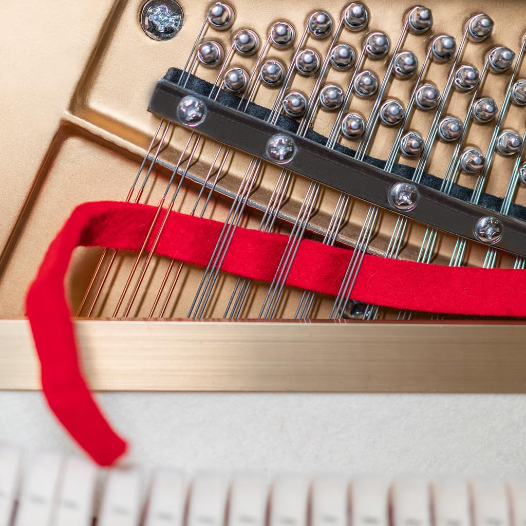 Conjunto de Afinación de Piano, Kit de Afinación para Piano, Kit de Afinación de Piano Profesional, 1 Banda Vocal + 1 L Martillo de Ajuste de Forma + 4 Amortiguador + 2 Amortiguador con Asas