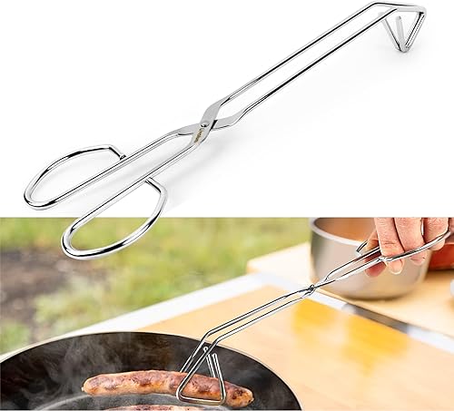 Tijeras de cocina coreanas resistentes, tijeras duraderas multiusos para cortar costillas, cerdo y carne de res con hoja dentada, aptas para