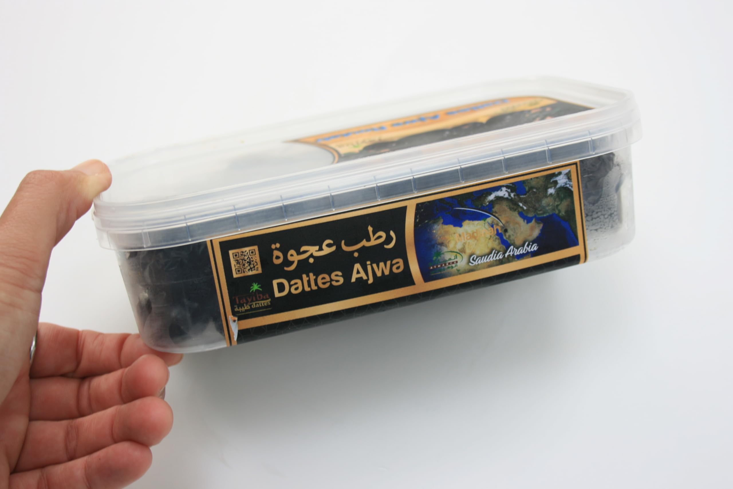 Mercado del Paraíso ➤ Dátiles Ajwa Routab XL 450g ➤ Dátiles de Medina, naturales, con hueso, sin azúcares añadidos.