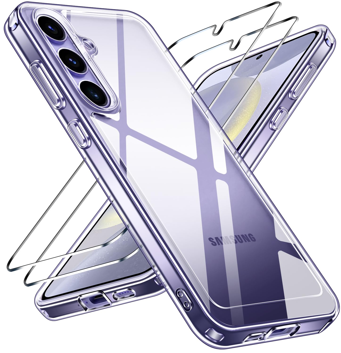 ivoler Clara Funda para iPhone 17, con 2 Piezas Cristal Templado, [Protección Militar] Anti-Amarillo Carcasa Antigolpes Bumper Case Cover - Transparente — view 32