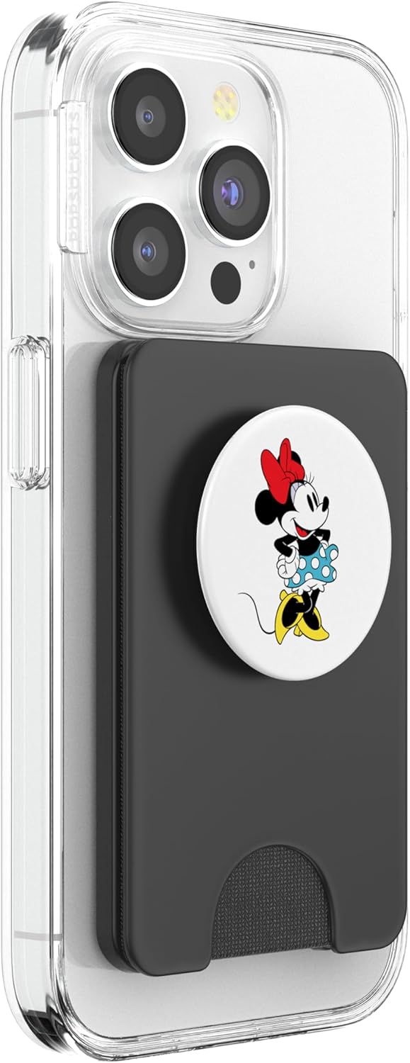 Disney Minnie Mouse Hands on HIPS Pose PopSockets PopWallet for MagSafe