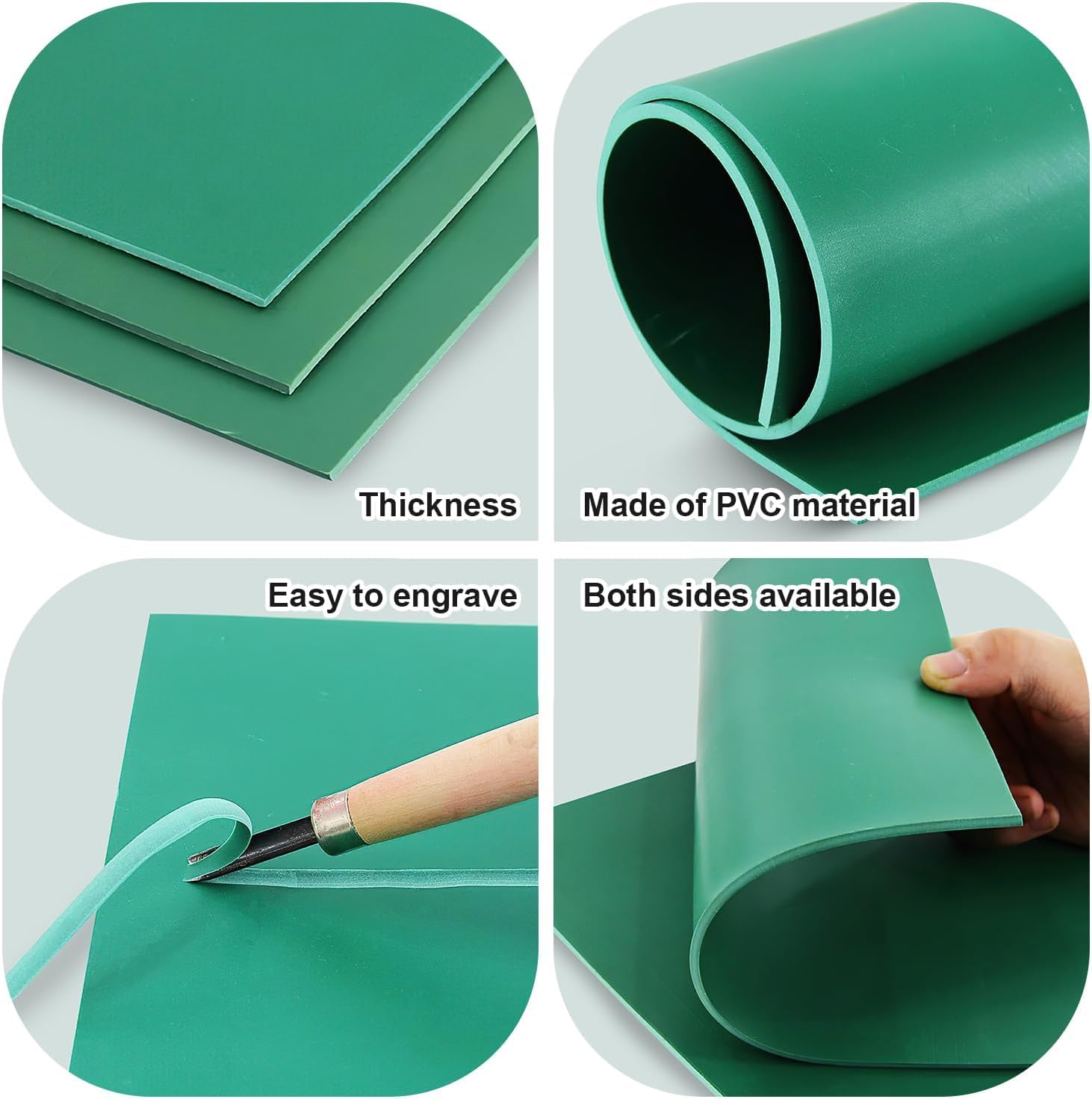 Material Manualidades Artistas Bloques De Linóleo Para Grabado -  Creatividad En Tus Manos Bloques Tallado Goma, image size:1462x1471