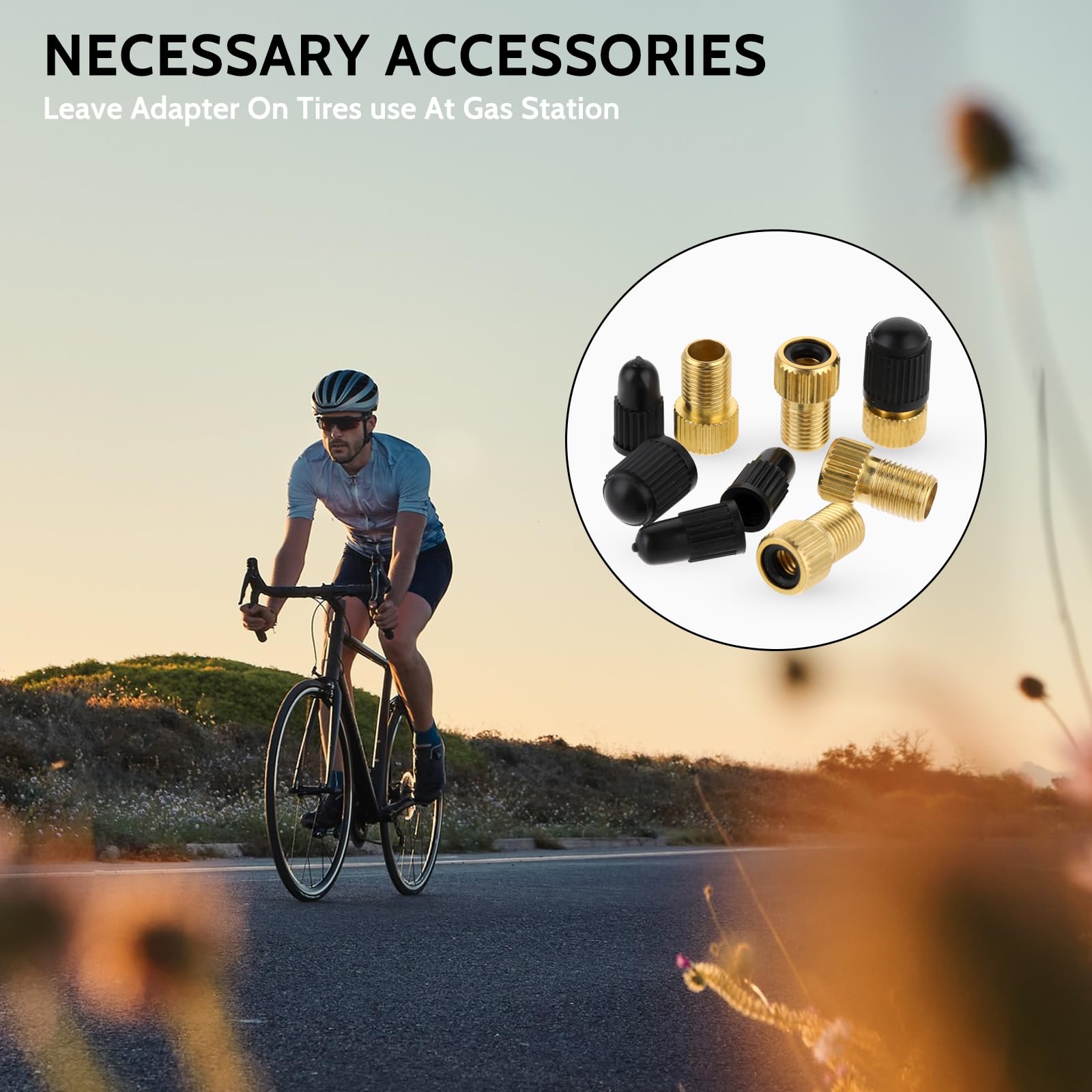 Gas Station How To Pump Air Into Presta Valve Air Pump For