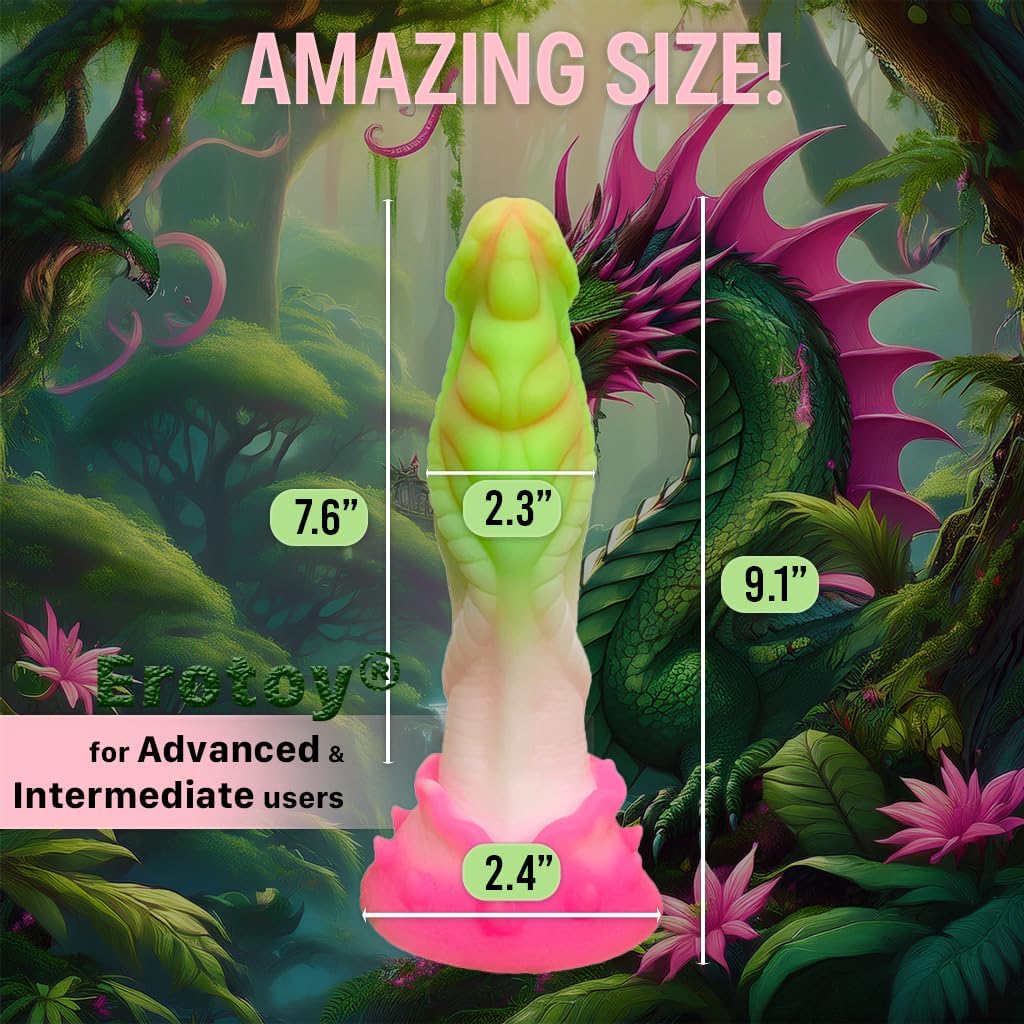 Fantasy Silicone Dildo Monster Sex Toy for G spot Vagina Anal Pleasure for Women Men Couples Sex Games