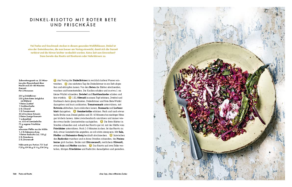 Deftig Vegan Mediterran: Schlemmen wie im Urlaub - Gesunde und leckere Rezepte für Genuss ohne tierische Produkte - Vegane Mittelmeerküche aus Italien, Spanien, Griechenland & Co. (Deftig vegetarisch)