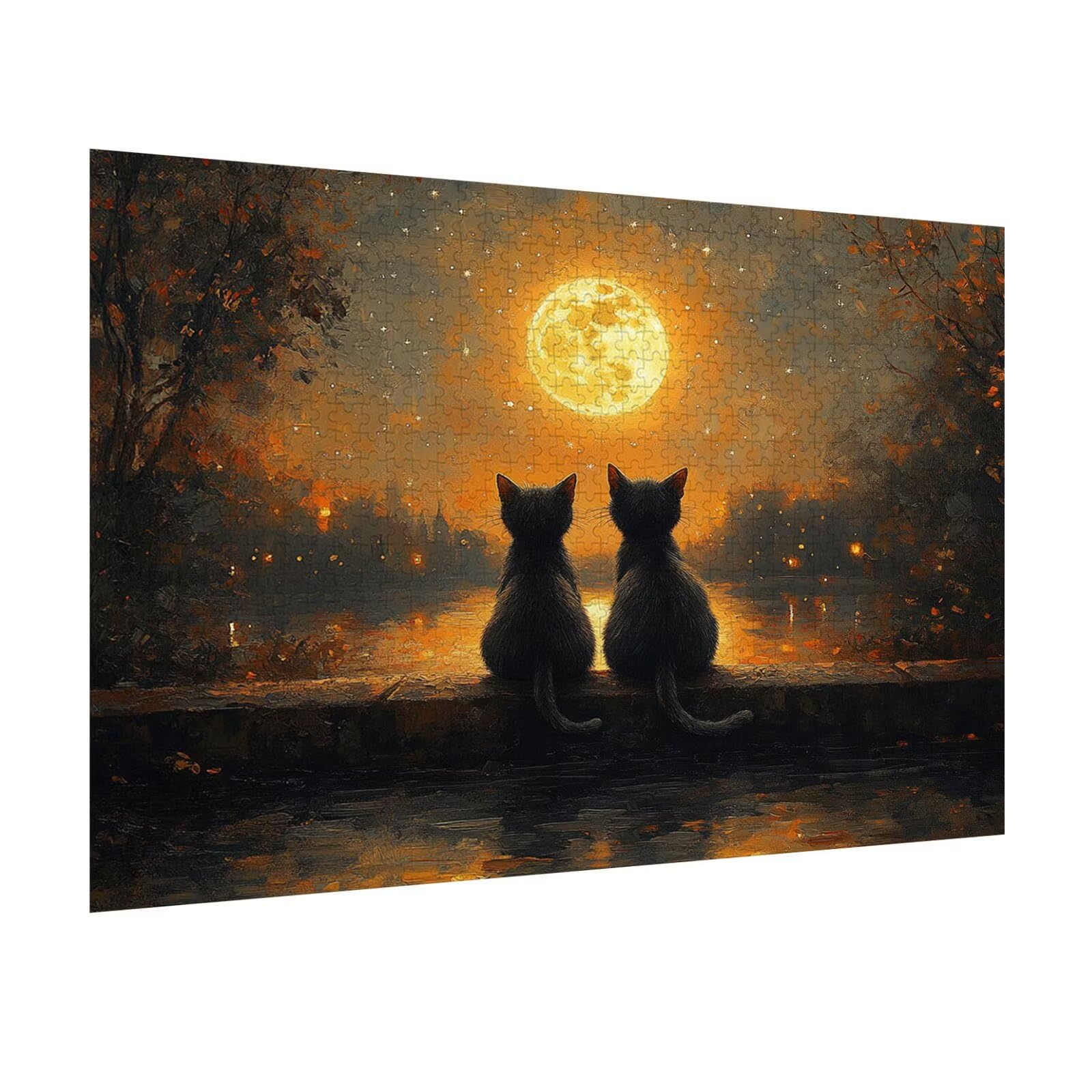 Puzzle dla dorosłych 2000 elementów trudne wyzwanie, księżyc, n-903