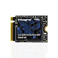 Integral SSD M.2 NVMe 2230 PCIe Gen3 x4 da 512 GB - Velocità di lettura fino a 3400 MB/s