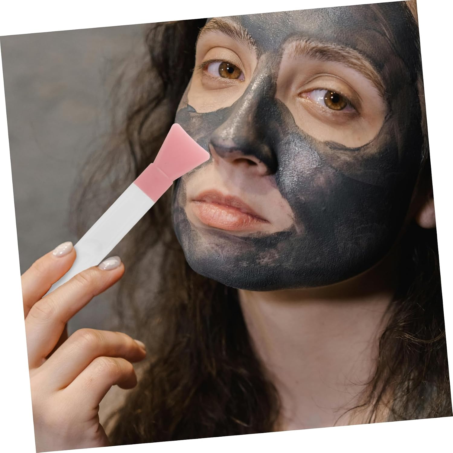 CALLARON Silicone Face Mask Brush Set Double-Ended Mud Mask Applicator Soft Silicone Spatula Reusable Skin Care Tool and Clay Applications image 4