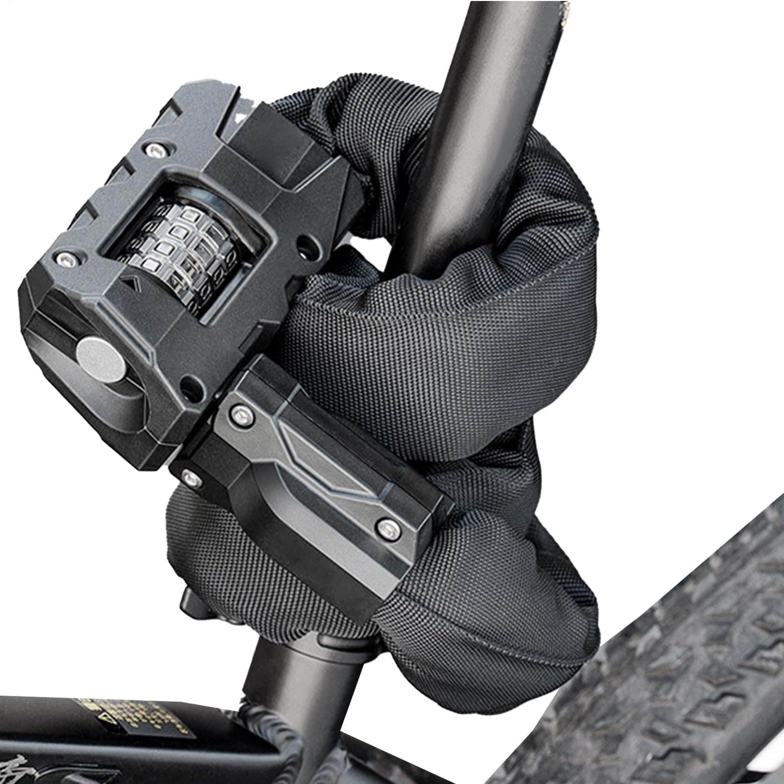 Câble antivol pour vélo robuste de 90 cm pour sécuriser le cyclisme sur route et vtt
