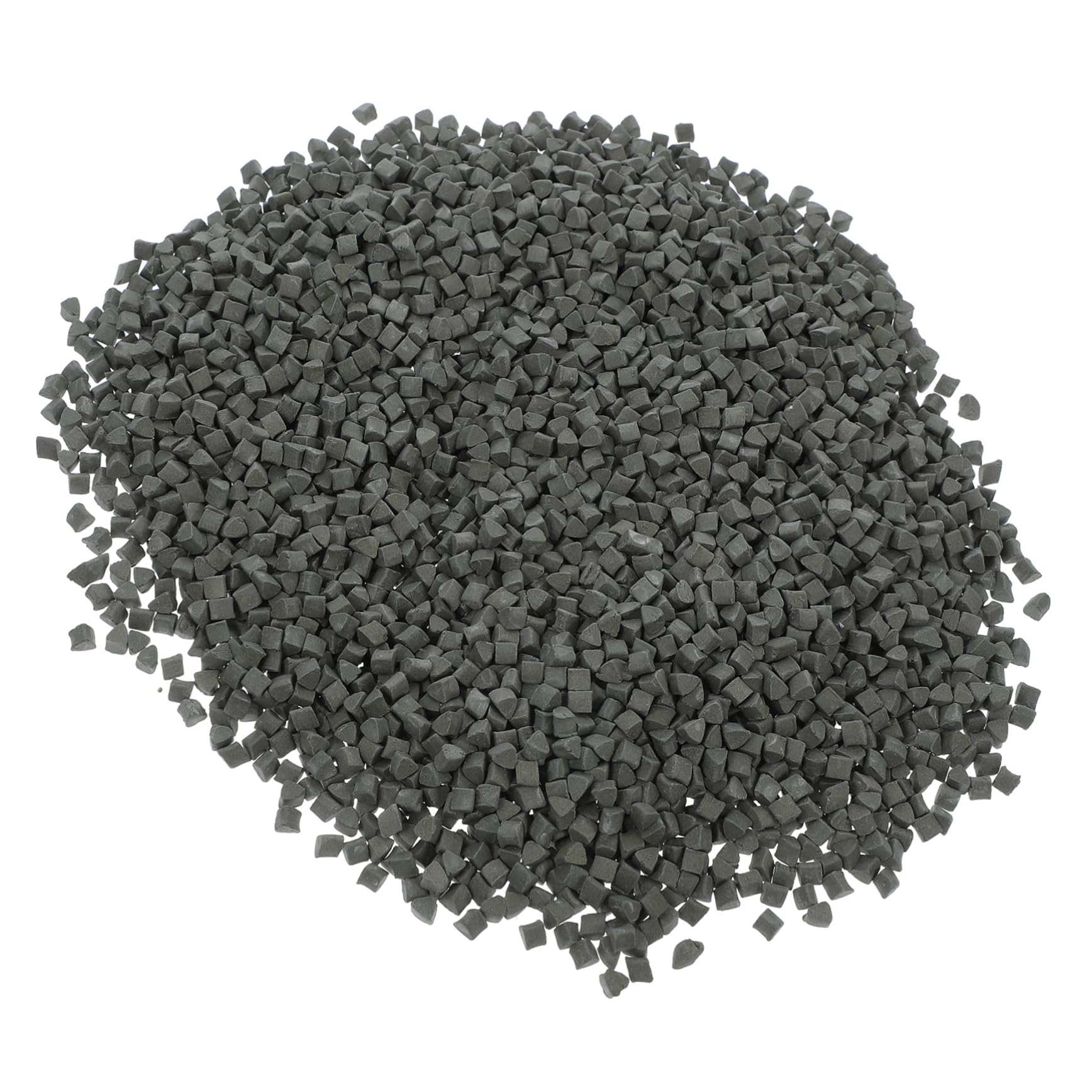 PRETYZOOM Rock Tumbling Filler Media 500g Triangular Abrasive for Buffing Polishing