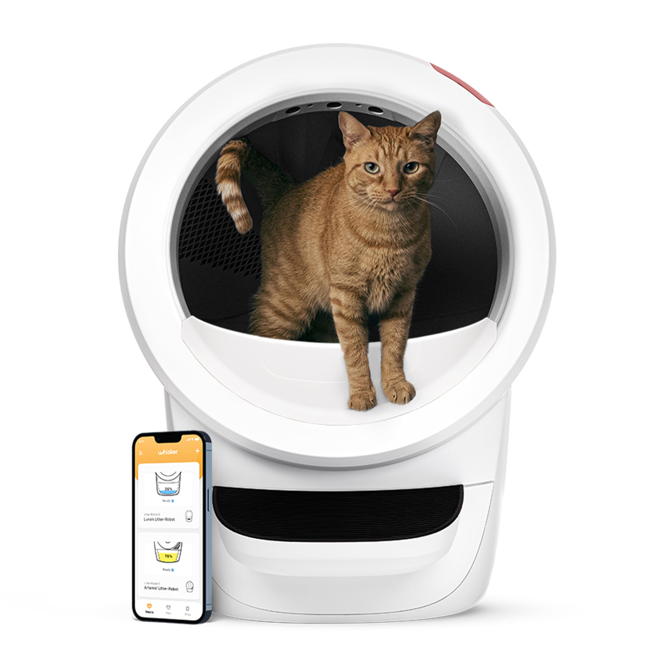 Litter-Robot 4 Automatic Self-Cleaning Litter Box - White