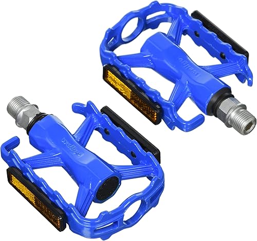 WELLGO M-224G Aluminum Pedal Paint Blue, 11.8 oz (325 g), RoadATBMTB