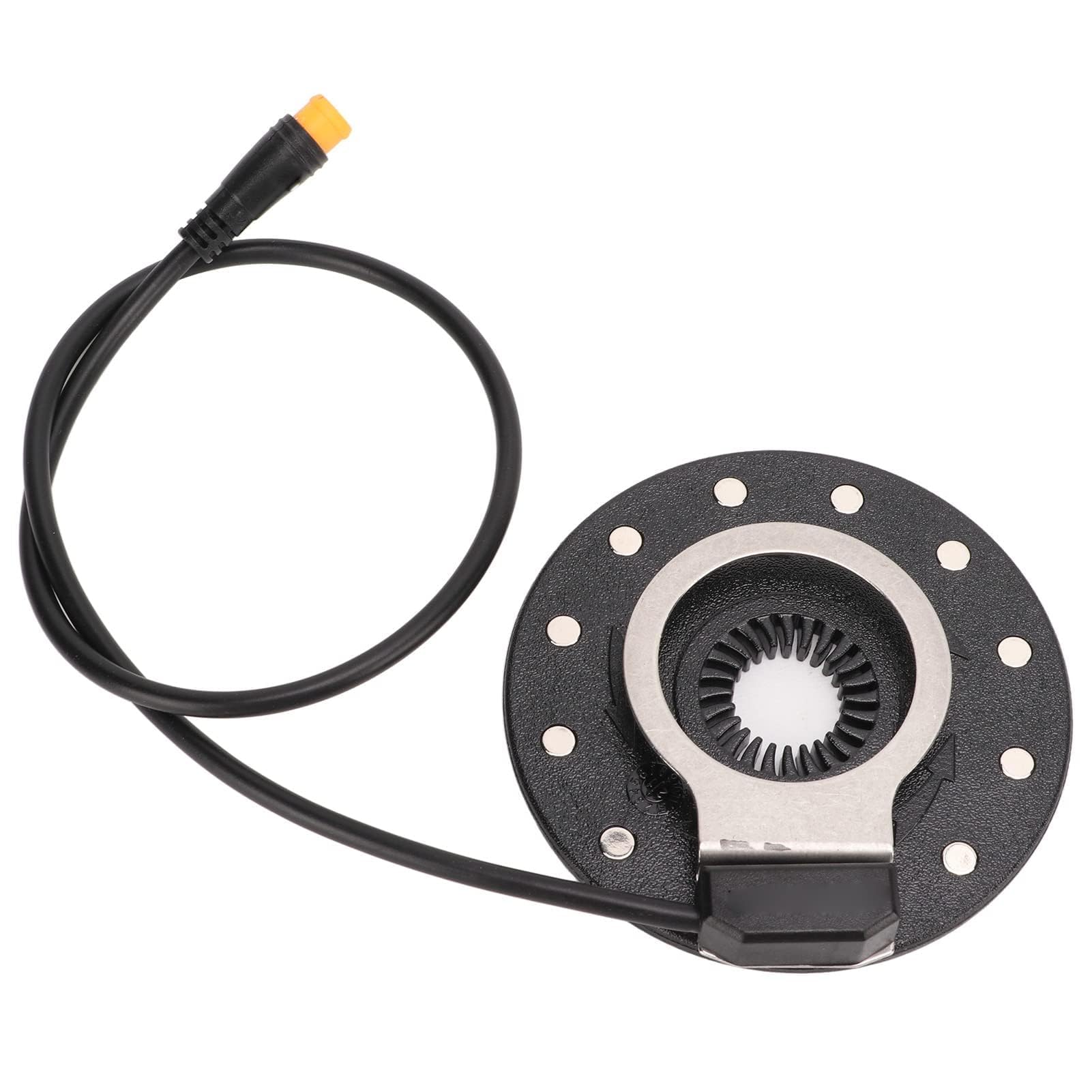 Pedal Assist Sensor, 12 Magnets Right Dual Hall Sensor High Sensitivity Multifunctional EBikes Pedal Assistant Sensor Bike Cycling Accessories for Road Mountain Bike (Small Holes)