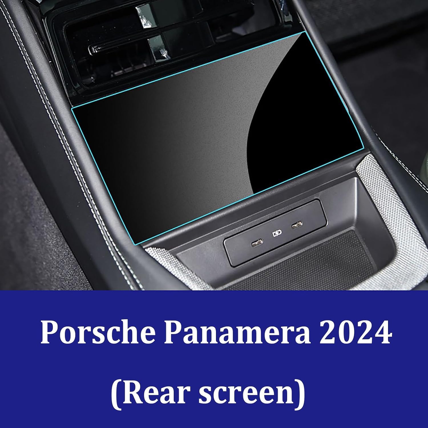 Pellicola Protettiva Auto per Porsche Panamera 2024 (Rear Screen)
