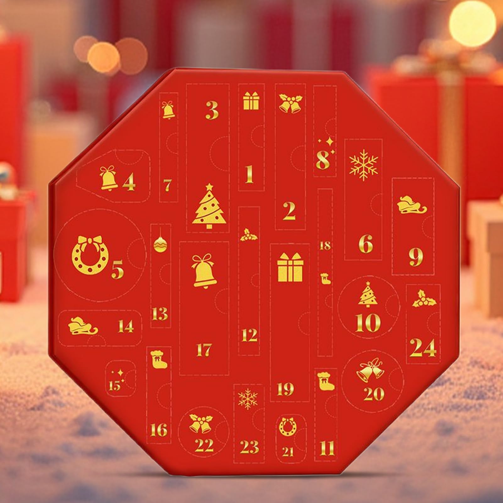 Cuenta Atrás De Belleza Set De Maquillaje Y Cuidado De La Piel De Navidad | Calendario De Adviento Cosmético Para Chicas Navideño Para Amantes Familia Amigos Madre Esposa Hija Novia