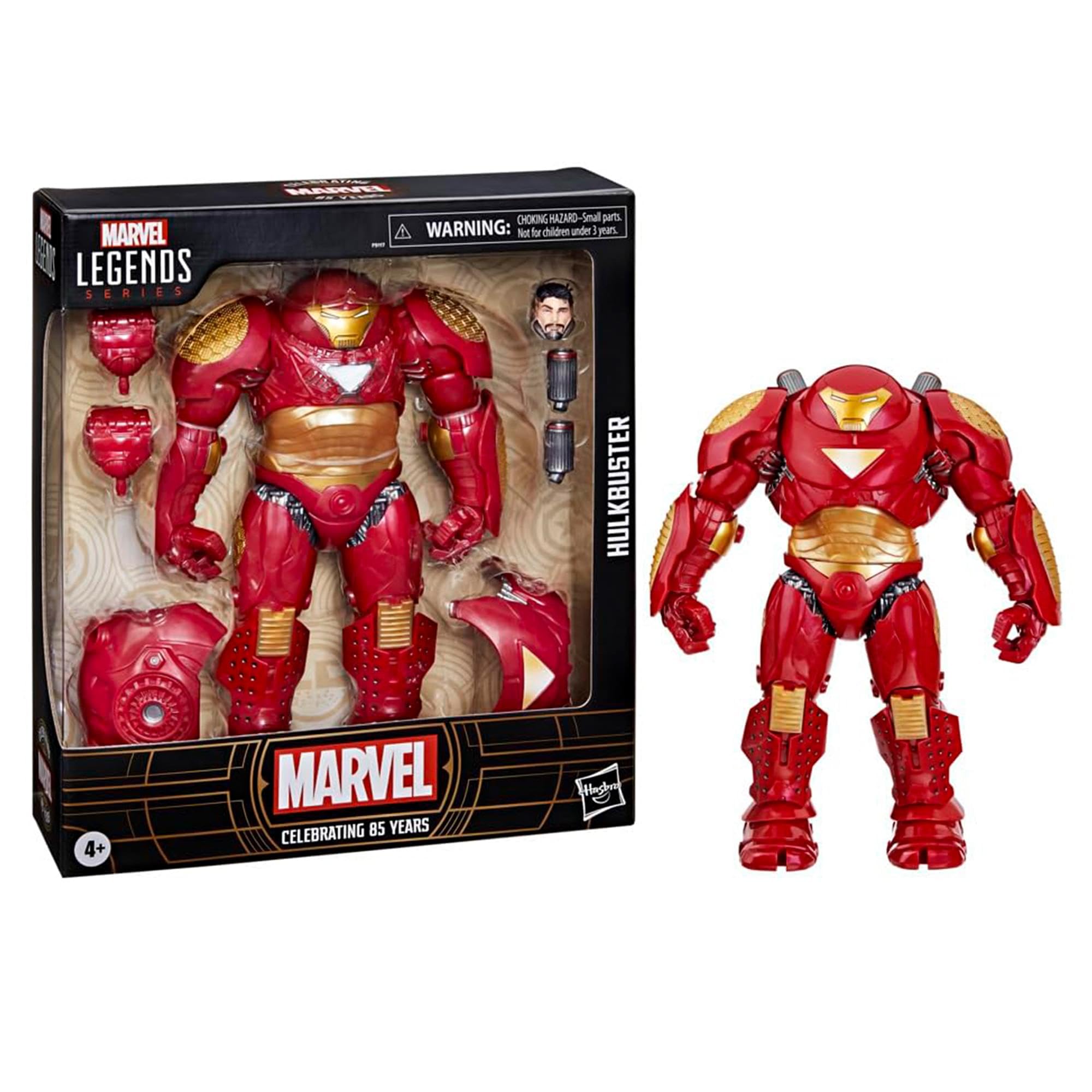Legends Series Hulkbuster, Deluxe Marvel 85th Anniversary Comics Collectible 6-Inch Scale Action Figure