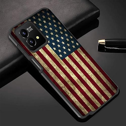 Miniatura 4 de Funda diseñada para Moto G Stylus 5G 2023, híbrida de policarbonato duro y silicona suave de doble capa a prueba de golpes, funda protectora para