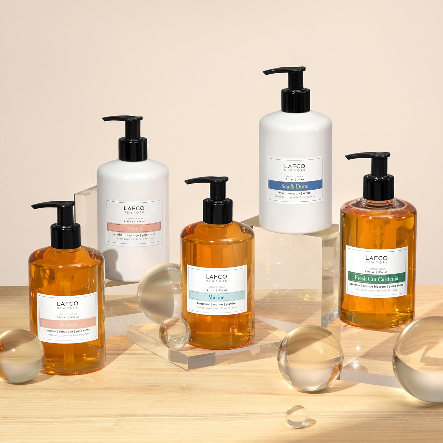 LAFCO New York Liquid Soap, Marine - 12 oz - Regenerates, Protects & Moisturizes - All Skin Types - Hypoallergenic, Synthetic Free & Cruelty Free - Made in Italy - Image 6