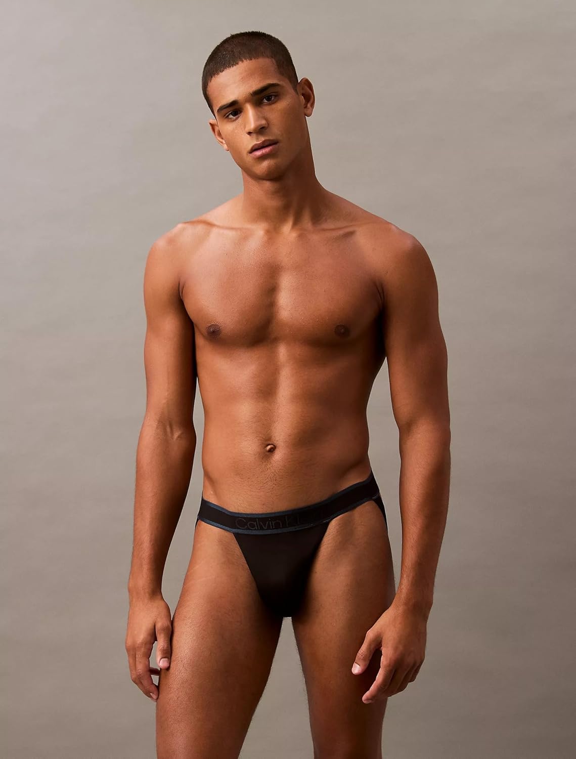 Calvin Klein Men's Tonal Logo Micro Jock Strap