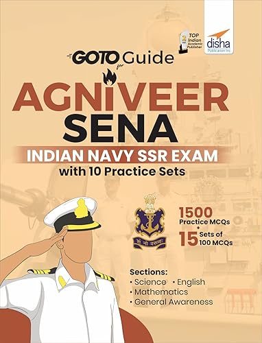 GoTo Guide for AGNIVEER SENA Indian Navy SSR Exam with 10 Practice Sets