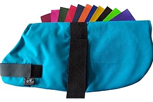 Adorable Insulated Jacket for Newborn Goat in Blue