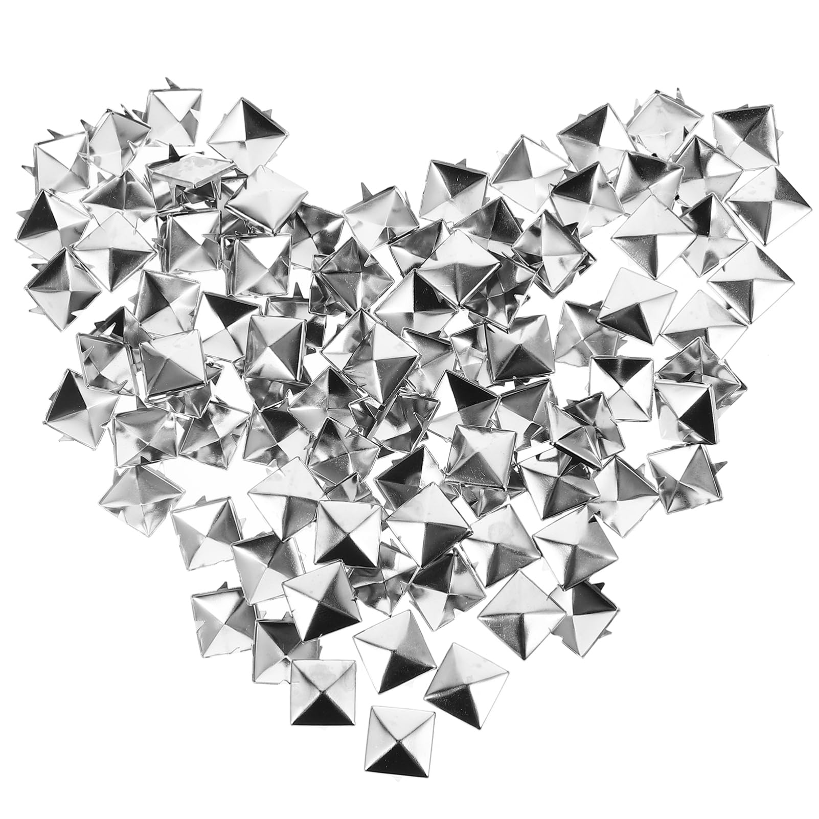 Gogogmee 100Pcs Claw Studs Decorative Rivets for DIY Clothing Bags and Shoes Stylish Accessories for Creative Dressmaking Projects