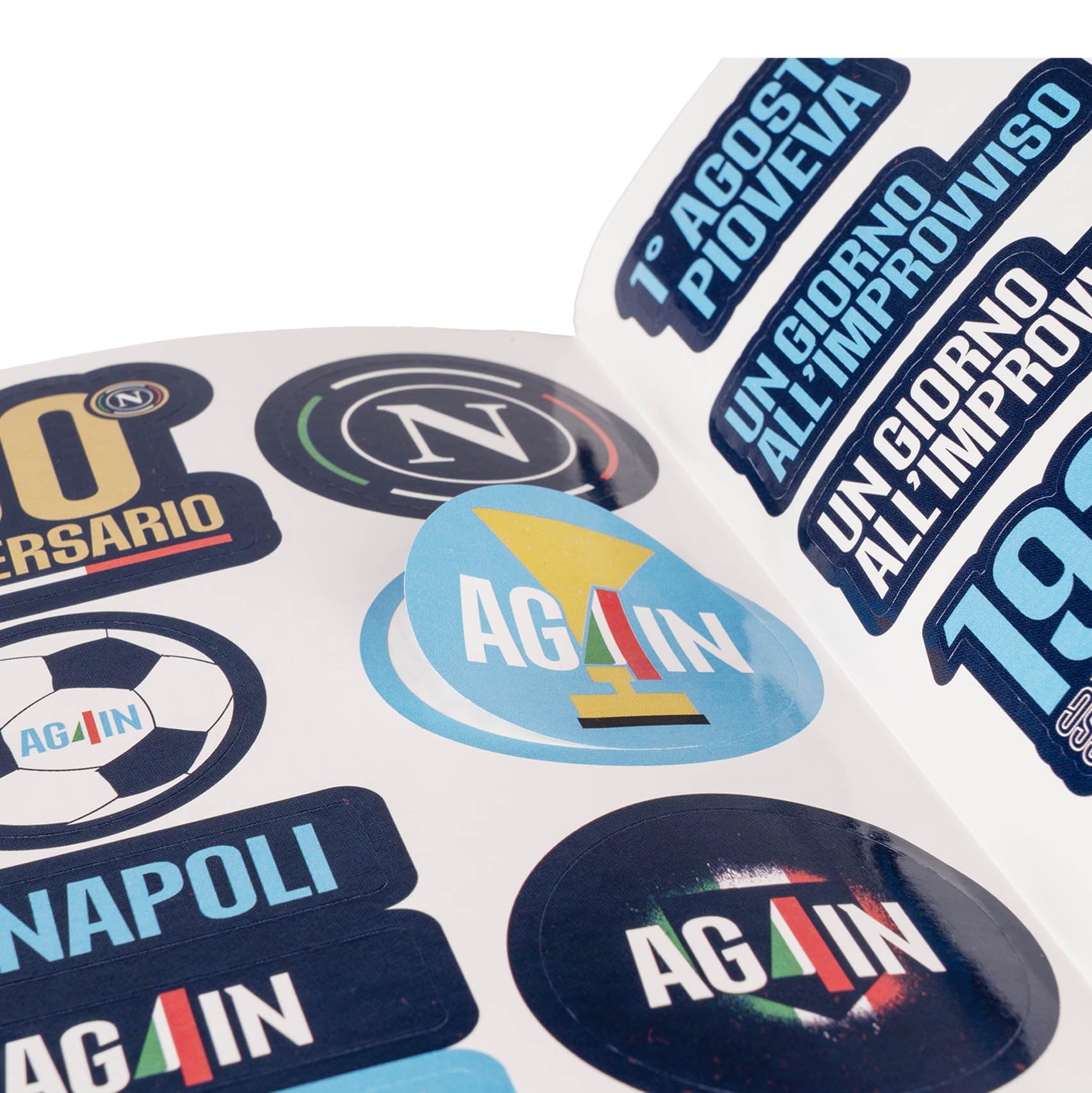 Colourbook - Diario Scuola Napoli, Diario 12 Mesi, Anno 2025 2026, Campioni D'Italia, Licenza Ufficiale (Again)