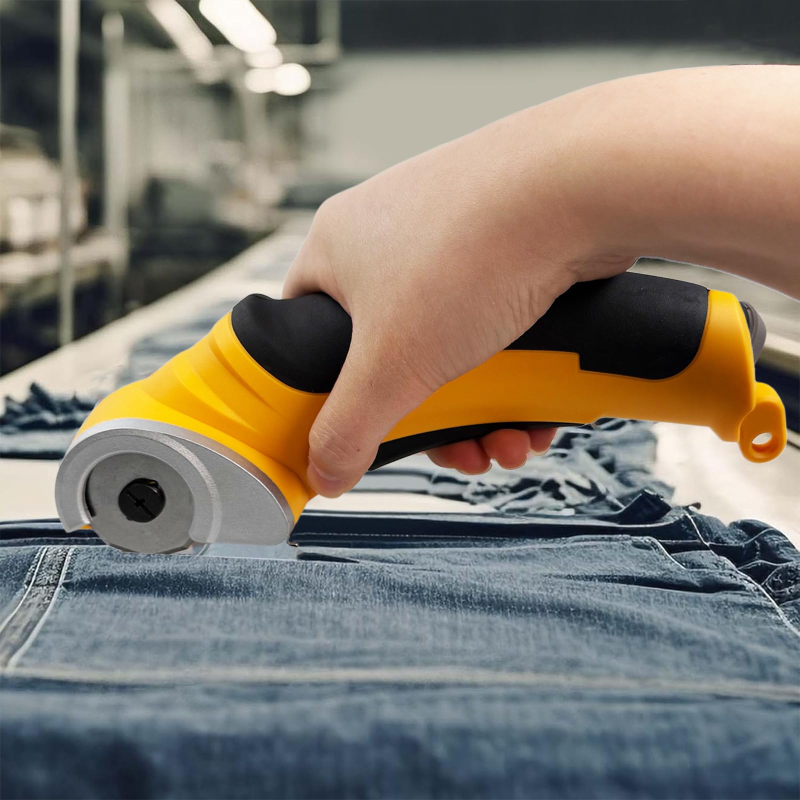 Cordless Electric Scissors, Rechargeable Portable Cardboard Cutter with Safety Closure - Image 4