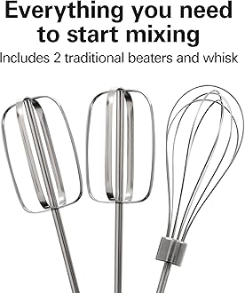 Hamilton Beach 6-Speed Electric Hand Mixe 250W White 62682RZ