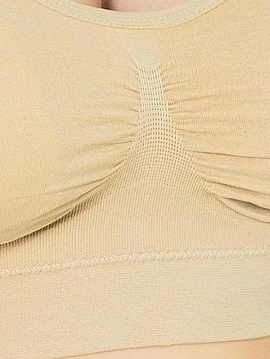 Thick Strappy Padded Breast Straightening Bra Corset, Sports Bra, Tidying Bustier, Half Athlete