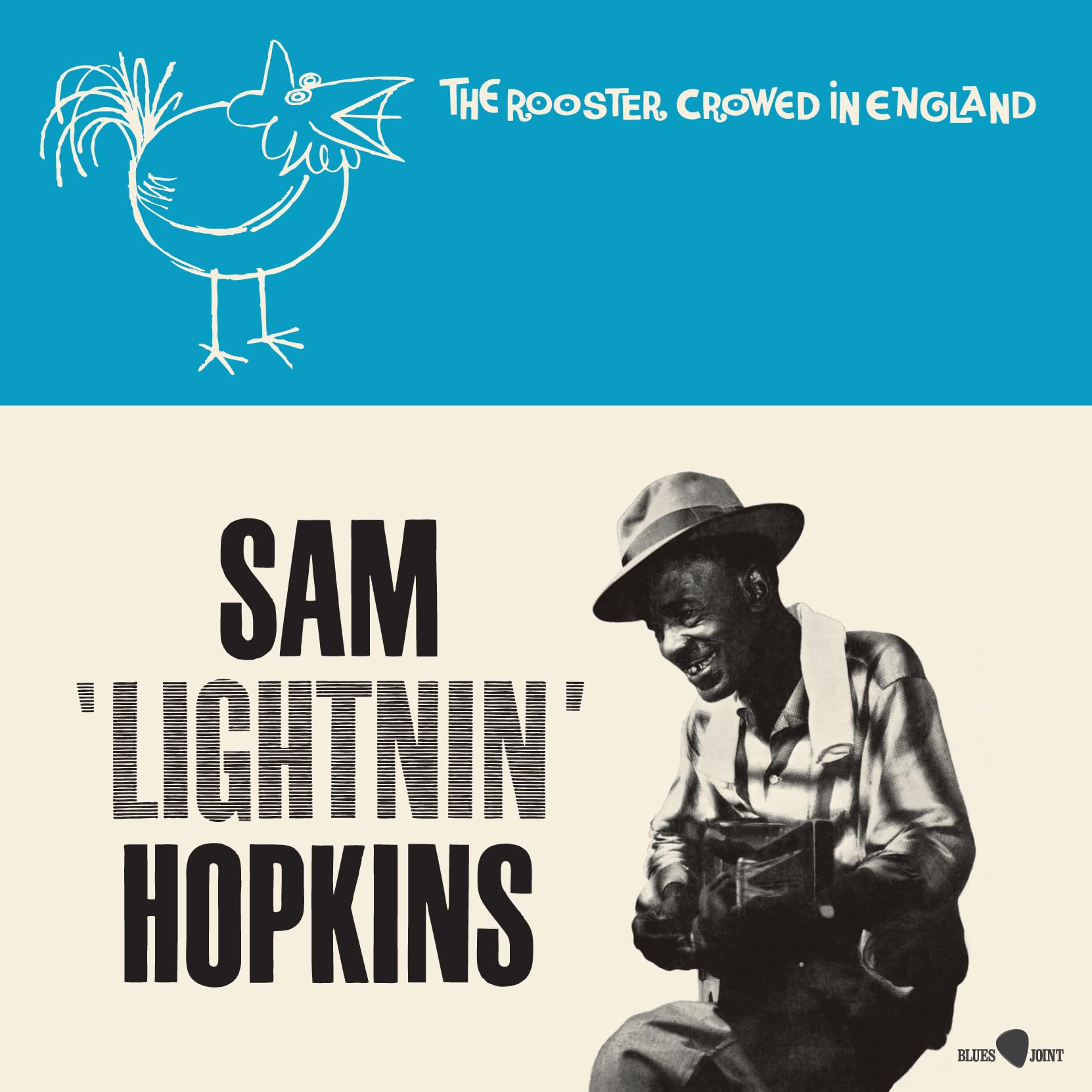 LIGHTNIN' HOPKINS - The Rooster Crowed In England - limited 180 gram vinyl LP