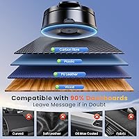 Vista 6 de for MagSafe Magnetic Phone Holder for Car [2026 Upgraded Strongest Magnet] Car Mount Cell Stand for Dashboard Windshield Vent Compatible with iPhone