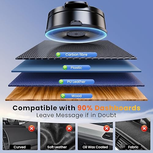 Miniatura 6 de Soporte magnético para teléfono MagSafe para automóvil imán más fuerte mejorado 2025 Soporte de célula de montaje de automóvil para ventilación del