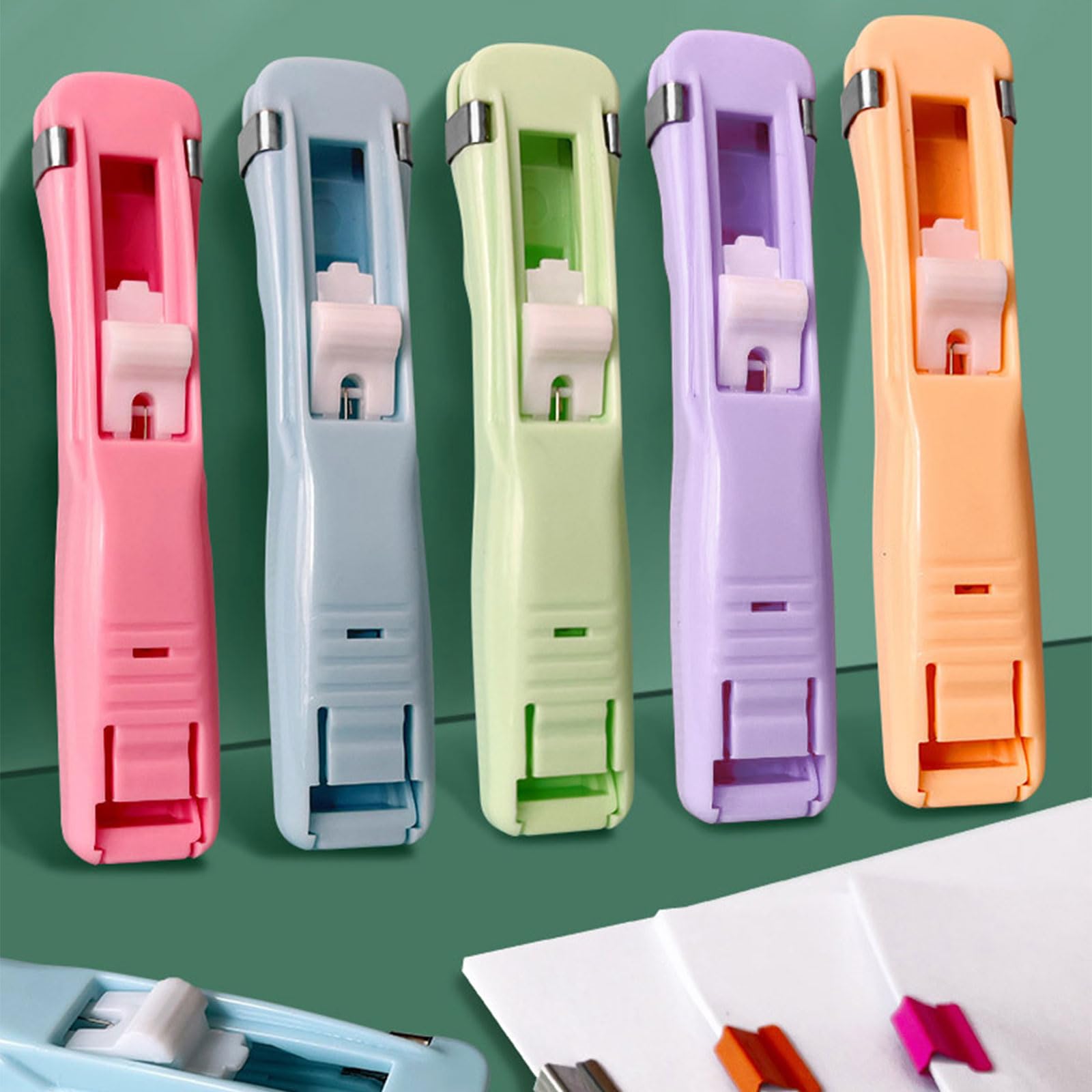 Wisdompro Lot De 12 Pinces à Stylo En Acier Inoxydable Pour Ordinateur Portable, Livres, Journal, Presse
