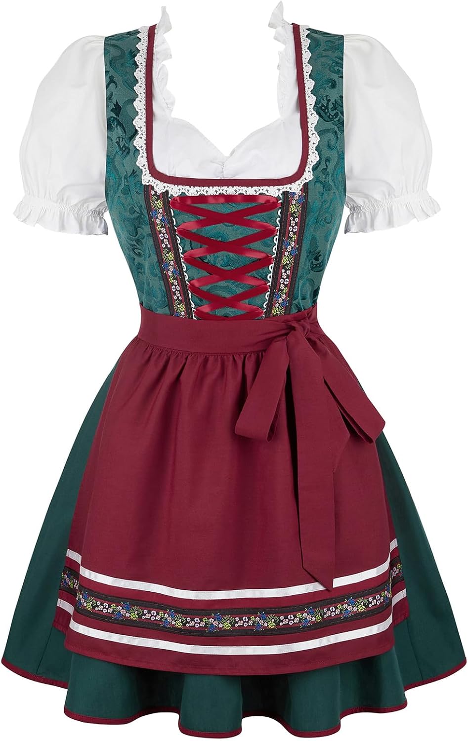 Parlsdy Dirndl Dresses Women Oktoberfest Costume German Bavarian Dress October Festival Costume For Women Beer Girl Dress