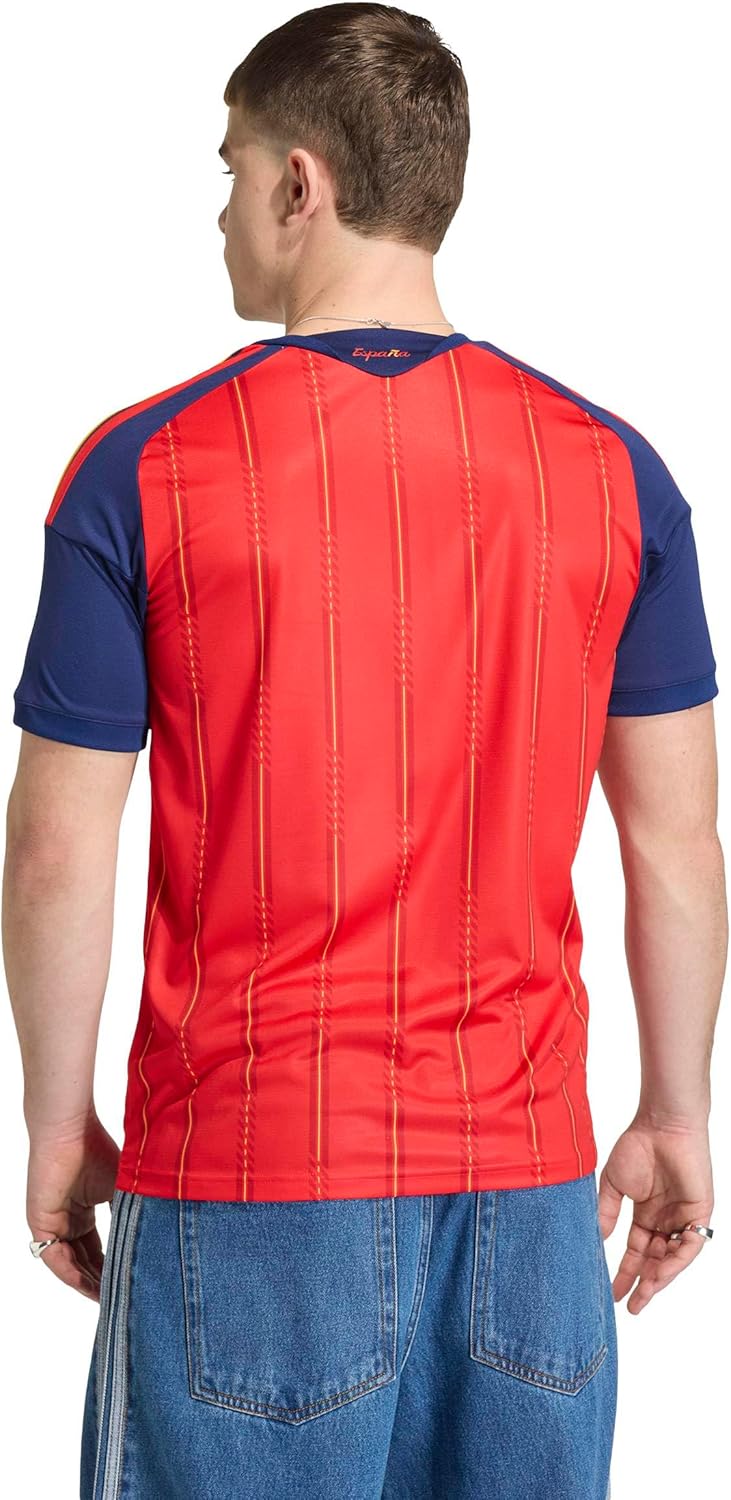 adidas Mens Spain 26 Home Replica Jersey - Image 2
