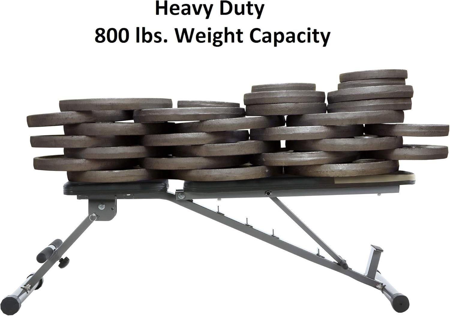 Fitness Reality 1000 Super Max Weight Bench with Upgraded Wider Backrest/Seat (2019 Version), 800 lb (2804): Sports & Outdoors