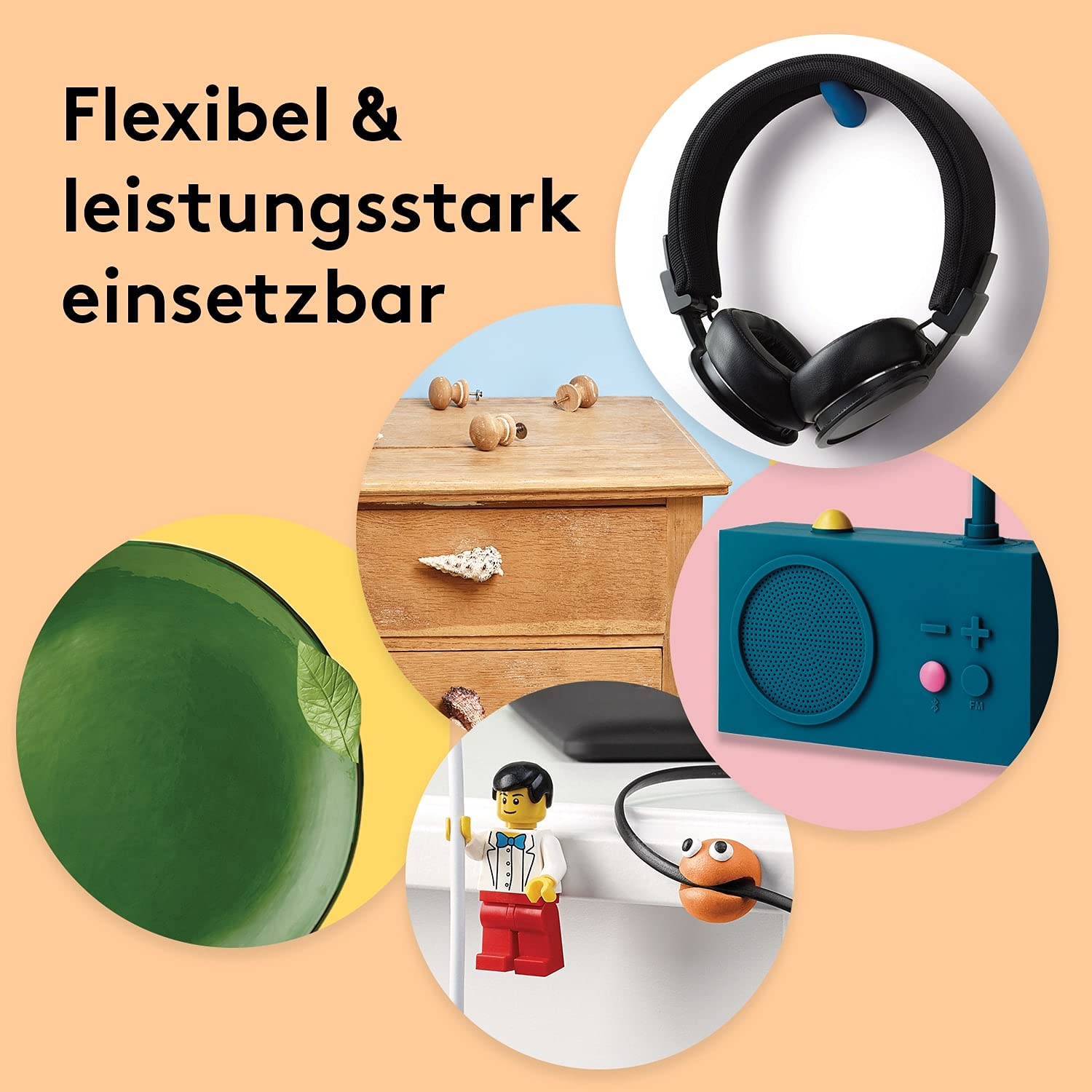 Sugru by tesa - Formbarer Allzweckkleber, 8er-Pack, 8 x 3,5 g, Multicolor - vielseitige Klebeknete - zum Dekorieren, Kleben, Reparieren und für kreative DIY-Anwendungen
