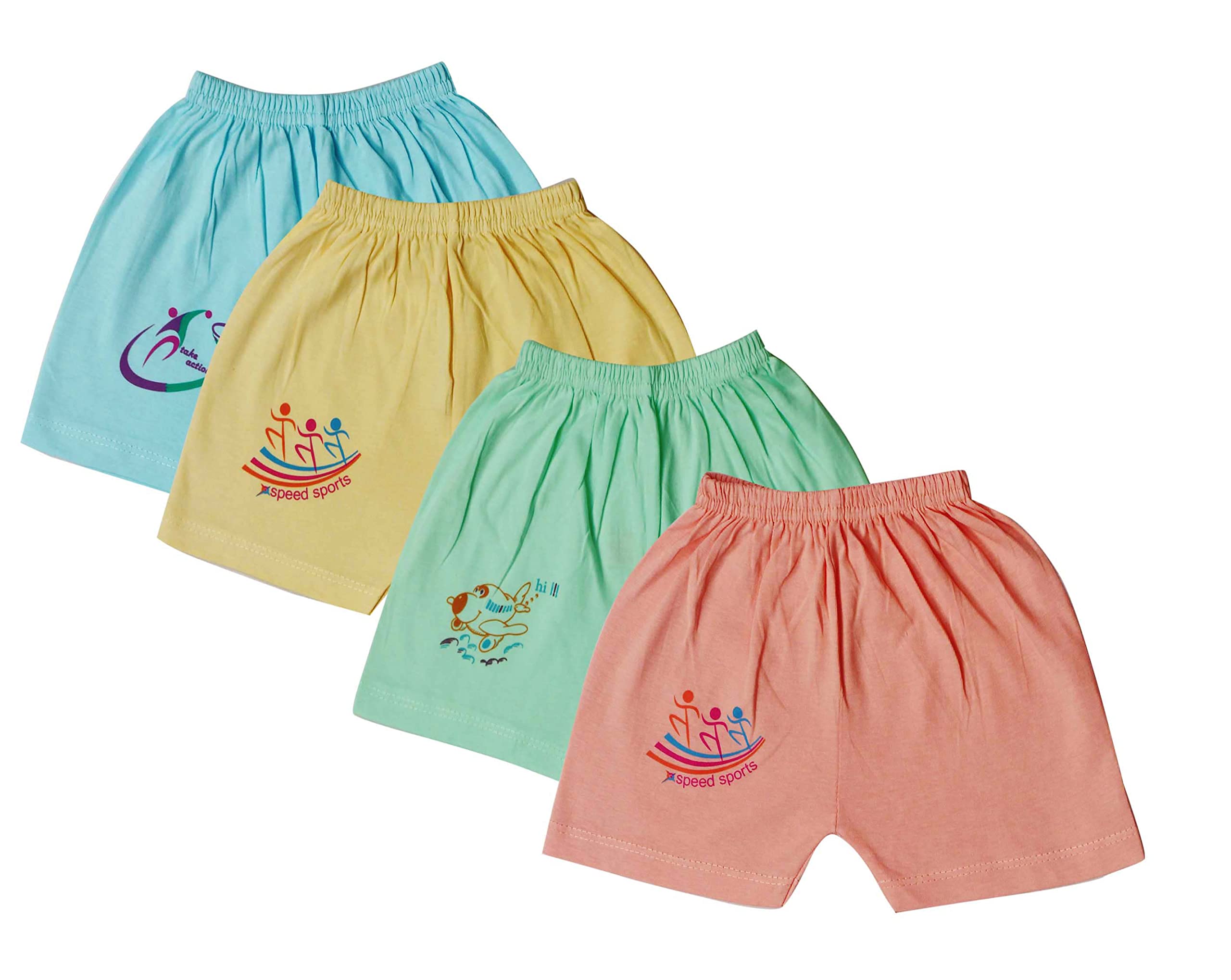 Jo Kidswear Baby Shorts Set_Pack of 4